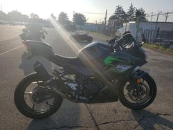 Salvage motorcycles for sale at Moraine, OH auction: 2023 Kawasaki EX400