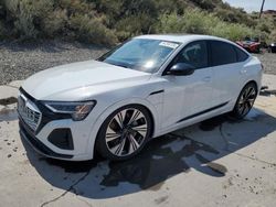 Audi salvage cars for sale: 2024 Audi Q8 E-TRON Sportback Prestige