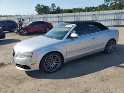 Salvage cars for sale at Harleyville, SC auction: 2009 Audi A4 2.0T Cabriolet Quattro