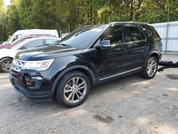 Salvage cars for sale at Austell, GA auction: 2018 Ford Explorer XLT