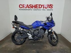 Salvage cars for sale from Copart Ham Lake, MN: 2006 Yamaha FZ6 S