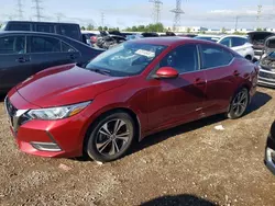 Salvage cars for sale at Elgin, IL auction: 2022 Nissan Sentra SV