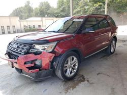 Vehiculos salvage en venta de Copart Hueytown, AL: 2016 Ford Explorer XLT