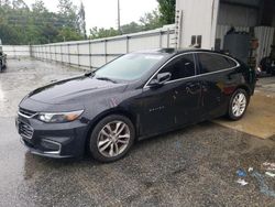 Chevrolet salvage cars for sale: 2017 Chevrolet Malibu LT