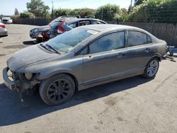 Salvage cars for sale from Copart San Martin, CA: 2011 Honda Civic VP