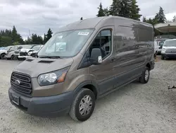 Salvage trucks for sale at Graham, WA auction: 2018 Ford Transit T-250