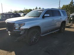 Salvage cars for sale at Denver, CO auction: 2016 Chevrolet Tahoe K1500 LS