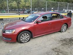 Volkswagen salvage cars for sale: 2015 Volkswagen Passat S