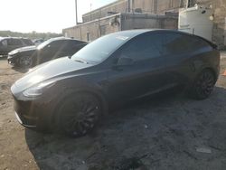 Salvage cars for sale at Fredericksburg, VA auction: 2022 Tesla Model Y