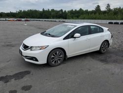 Honda salvage cars for sale: 2013 Honda Civic EXL