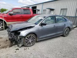 Salvage cars for sale at Chambersburg, PA auction: 2017 Volkswagen Jetta Sport