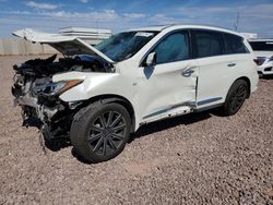 Salvage cars for sale at Phoenix, AZ auction: 2019 Infiniti QX60 Luxe