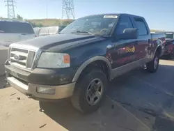 Salvage cars for sale from Copart Littleton, CO: 2005 Ford F150 Supercrew