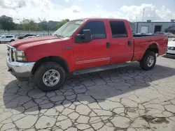 Salvage cars for sale at Lebanon, TN auction: 2001 Ford F250 Super Duty