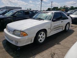 Salvage cars for sale at Chicago Heights, IL auction: 1993 Ford Mustang GT