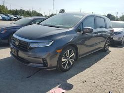 Salvage cars for sale at Bridgeton, MO auction: 2024 Honda Odyssey Touring