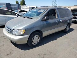 Salvage cars for sale at Hayward, CA auction: 1999 Toyota Sienna LE