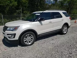 Salvage cars for sale at Northfield, OH auction: 2016 Ford Explorer XLT