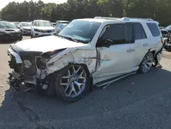 Salvage cars for sale at Exeter, RI auction: 2014 Toyota 4runner SR5