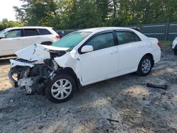 Salvage cars for sale at Candia, NH auction: 2011 Toyota Corolla Base