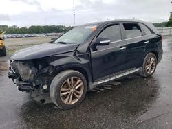 Salvage cars for sale at Dunn, NC auction: 2014 KIA Sorento SX