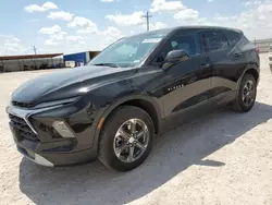 Salvage cars for sale at Andrews, TX auction: 2023 Chevrolet Blazer 2LT