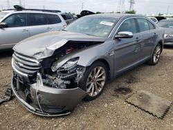 Salvage cars for sale at Elgin, IL auction: 2014 Ford Taurus Limited