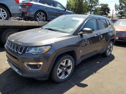 Hail Damaged Cars for sale at auction: 2019 Jeep Compass Limited