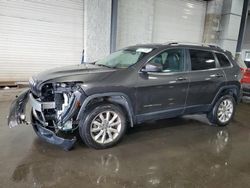 Jeep salvage cars for sale: 2015 Jeep Cherokee Limited