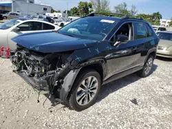 Toyota rav4 xle Premium salvage cars for sale: 2021 Toyota Rav4 XLE Premium