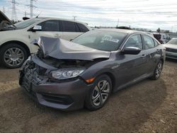 Honda salvage cars for sale: 2017 Honda Civic LX