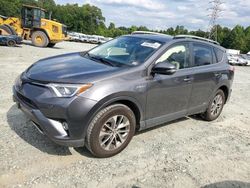 Toyota salvage cars for sale: 2017 Toyota Rav4 HV LE