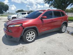 Jeep salvage cars for sale: 2014 Jeep Cherokee Latitude