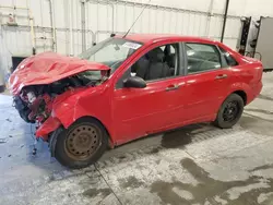 Salvage cars for sale from Copart Avon, MN: 2007 Ford Focus ZX4