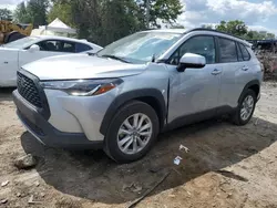 Salvage cars for sale at Baltimore, MD auction: 2022 Toyota Corolla Cross LE