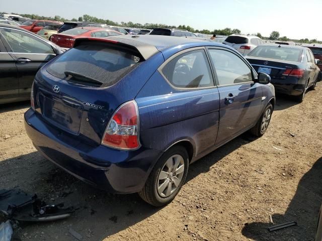 2010 Hyundai Accent Blue