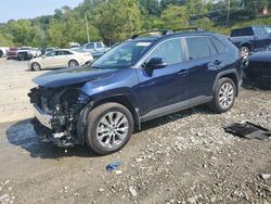 Salvage cars for sale at West Mifflin, PA auction: 2024 Toyota Rav4 XLE Premium