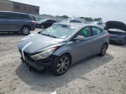 Salvage cars for sale at Kansas City, KS auction: 2013 Hyundai Elantra GLS