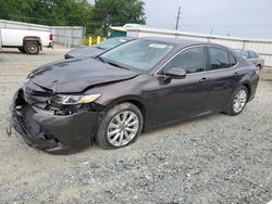 Toyota salvage cars for sale: 2020 Toyota Camry LE