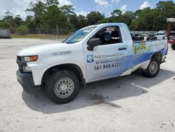 Salvage cars for sale at Fort Pierce, FL auction: 2022 Chevrolet Silverado LTD C1500