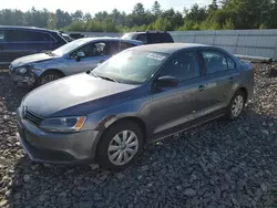 Salvage cars for sale at Windham, ME auction: 2013 Volkswagen Jetta Base