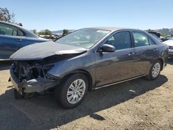 Salvage cars for sale at San Martin, CA auction: 2013 Toyota Camry L