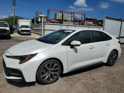 Salvage cars for sale at Kapolei, HI auction: 2021 Toyota Corolla SE