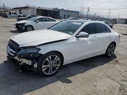 Salvage cars for sale at Sun Valley, CA auction: 2019 Mercedes-Benz C300