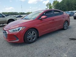 Flood-damaged cars for sale at auction: 2017 Hyundai Elantra SE