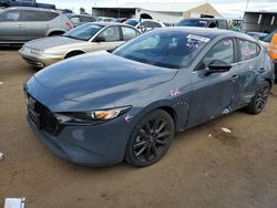 Salvage cars for sale at Brighton, CO auction: 2023 Mazda 3 Preferred