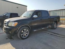 Salvage cars for sale at Haslet, TX auction: 2005 Toyota Tundra Double Cab SR5