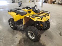 Buy Salvage Motorcycles For Sale now at auction: 2015 Can-Am Outlander L 450