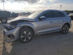 Salvage cars for sale at Indianapolis, IN auction: 2022 Audi Q5 Premium Plus 40