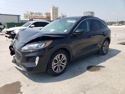 Salvage cars for sale at New Orleans, LA auction: 2021 Ford Escape SEL